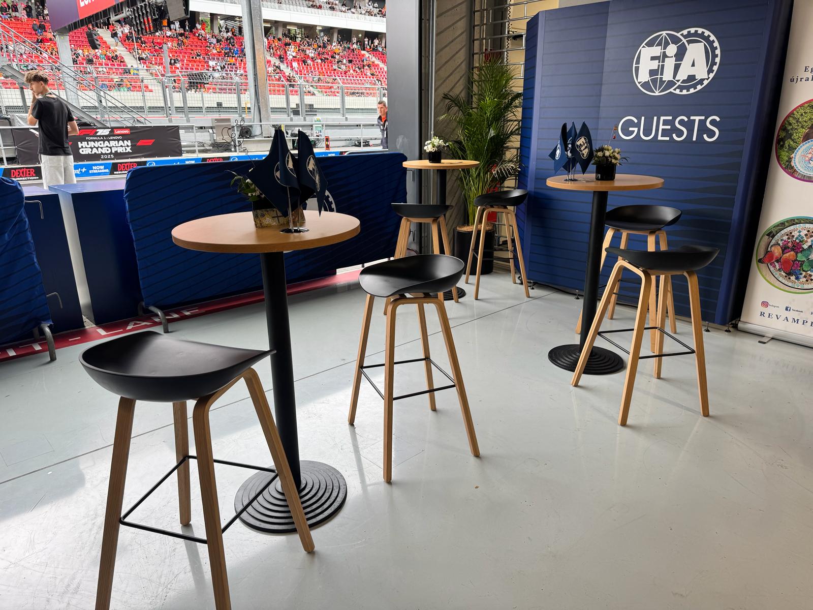 FIA Guests lounge at Hungarian Grand Prix